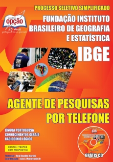 IBGE-AGENTE DE PESQUISAS POR TELEFONE-AGENTE DE PESQUISAS E MAPEAMENTO
